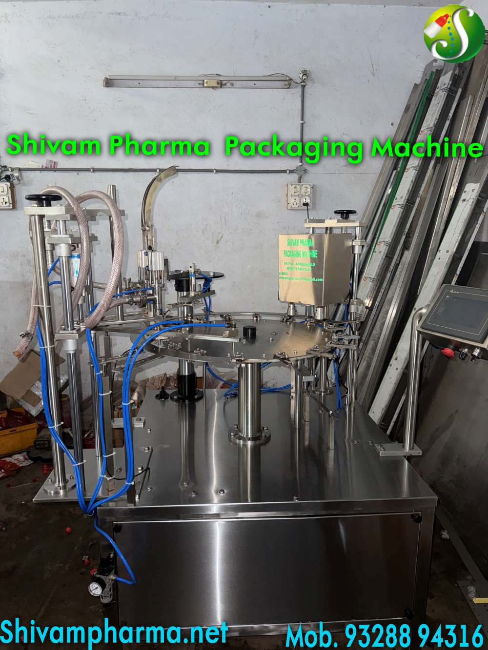 Semi automatic Spout Pouch Filling and Caping machine
